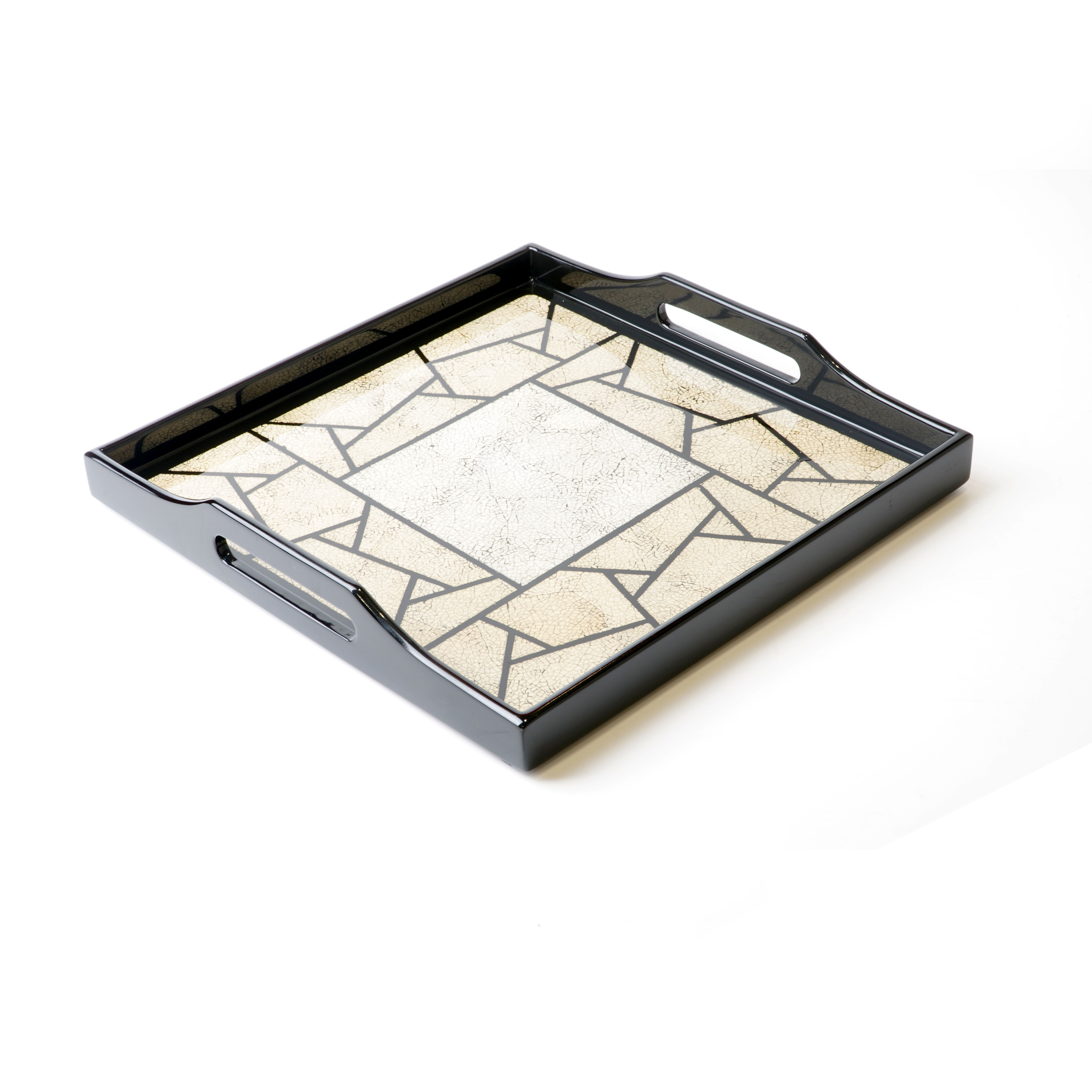 Eggshell Inlay Lacquer Tray