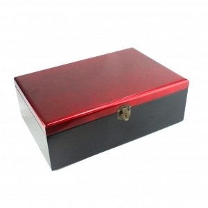 Lacquer Box with Red Velvet
