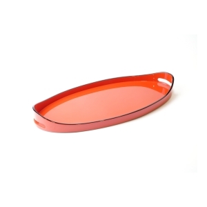 Oval Lacquer Tray